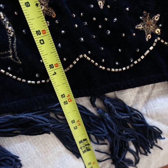 Free People Midnight Magic Embellished Tank in Midnight Size S - Picture 15 of 15